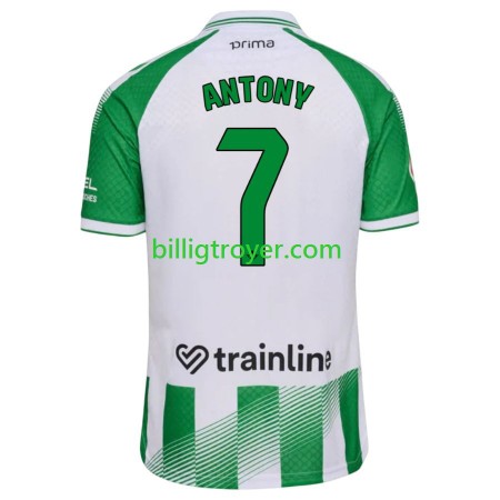 Billige Fotballdrakter Real Betis Antony 7 Hjemmedraktsett 2026/27 Kortermet